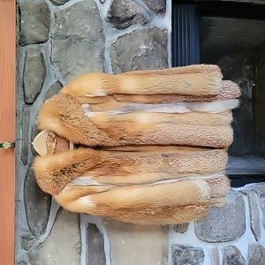 Red Fox Fur coat